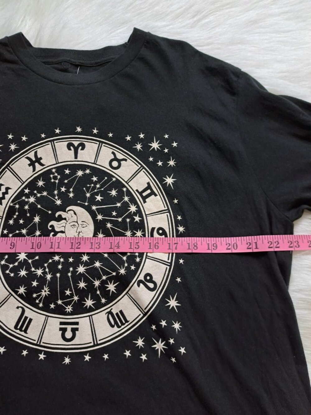 Obsessive Love NEW Zodiac Graphic 100% Cotton T Shirt size XL - Picture 7 of 8